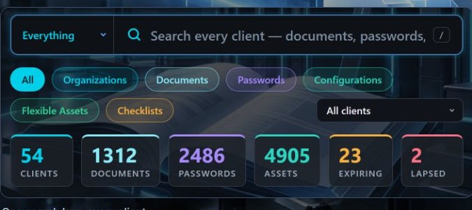 The IT Documented search