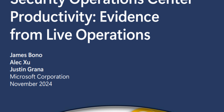 Generative AI ad Security Operations Center Productivity: Evidence from Live Operations 8 generative AI