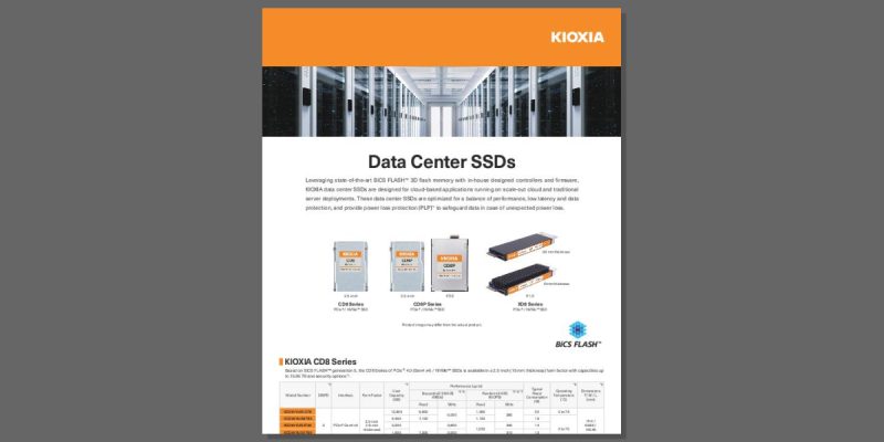 KIOXIA Data Center SSD Data Sheet fb thumb 1