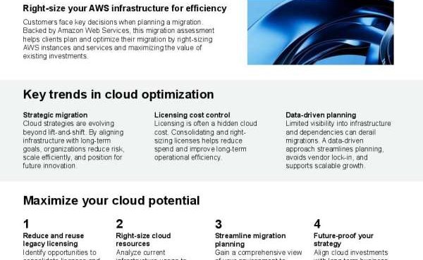 Onepager AWS Workload Migration Assessment OnePager thumb